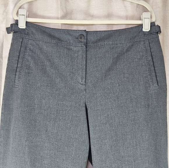 Talbots gray stretch trouser pants Womens 12 - Picture 5 of 6